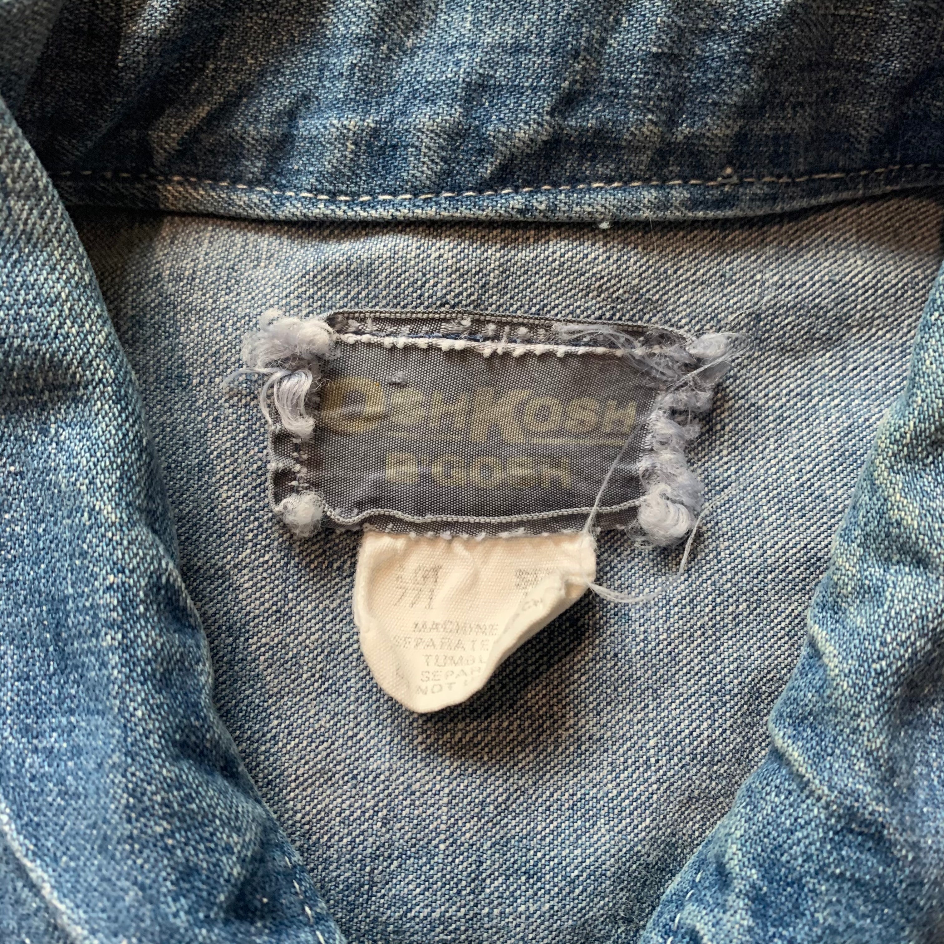 1960's OshKosh Denim Work Jacket 42L – Little Chum Vintage