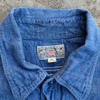 Buzz Rickson Repro US Navy Chambray Shirt Small