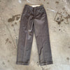 1960’s Fly’s Cramerton Army Cloth Work Pants 28” x 31.75”