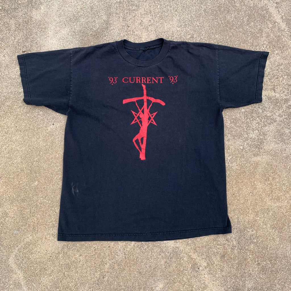1990’s Current 93 Dog Blood Rising Band T-Shirt XL – Little Chum Vintage