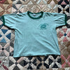 1960's Illinois Wesleyan Music Camp Green Ringer T-Shirt