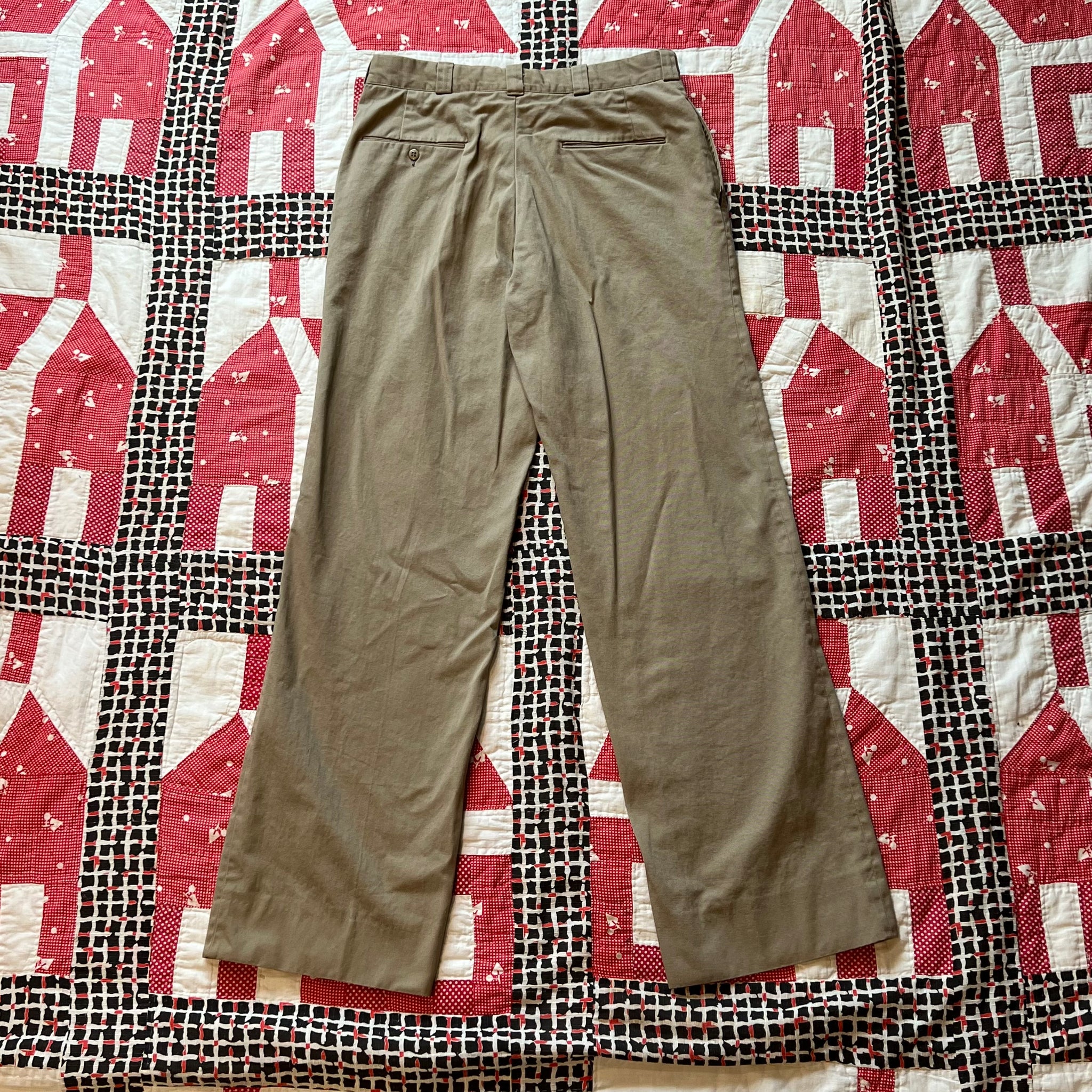 1970's/80's Polo Ralph Lauren Khaki Chino Pants 32