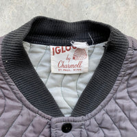 1960’s Igloo by Charmoll Gray Quilted Jacket L/XL