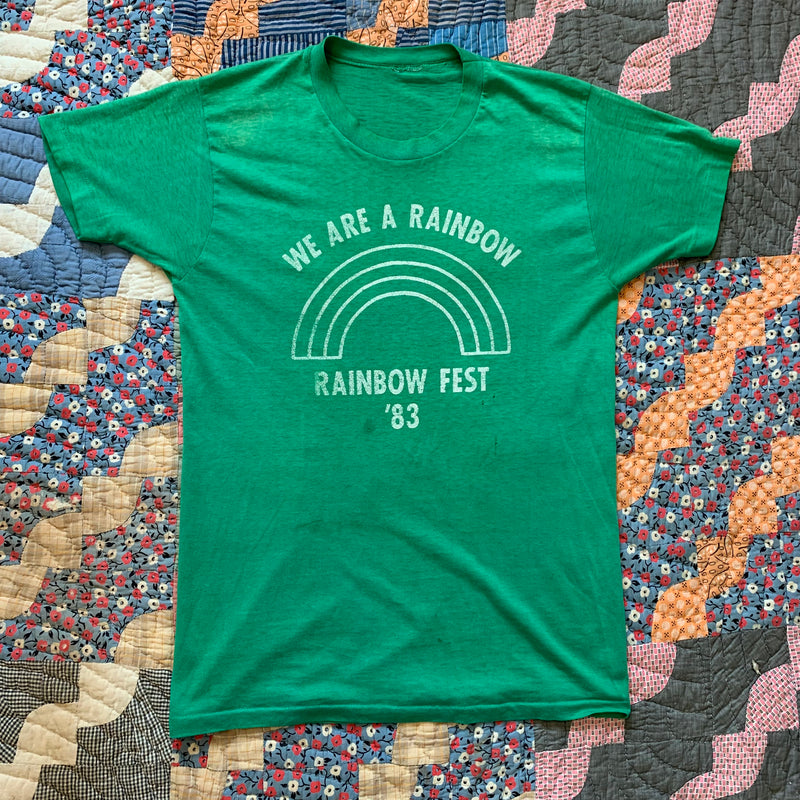 1980's Rainbow Fest T-Shirt Small