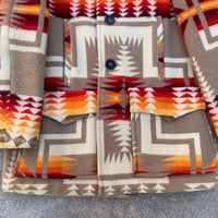 1970’s Pendleton Chief Joseph Pattern Blanket Coat Small