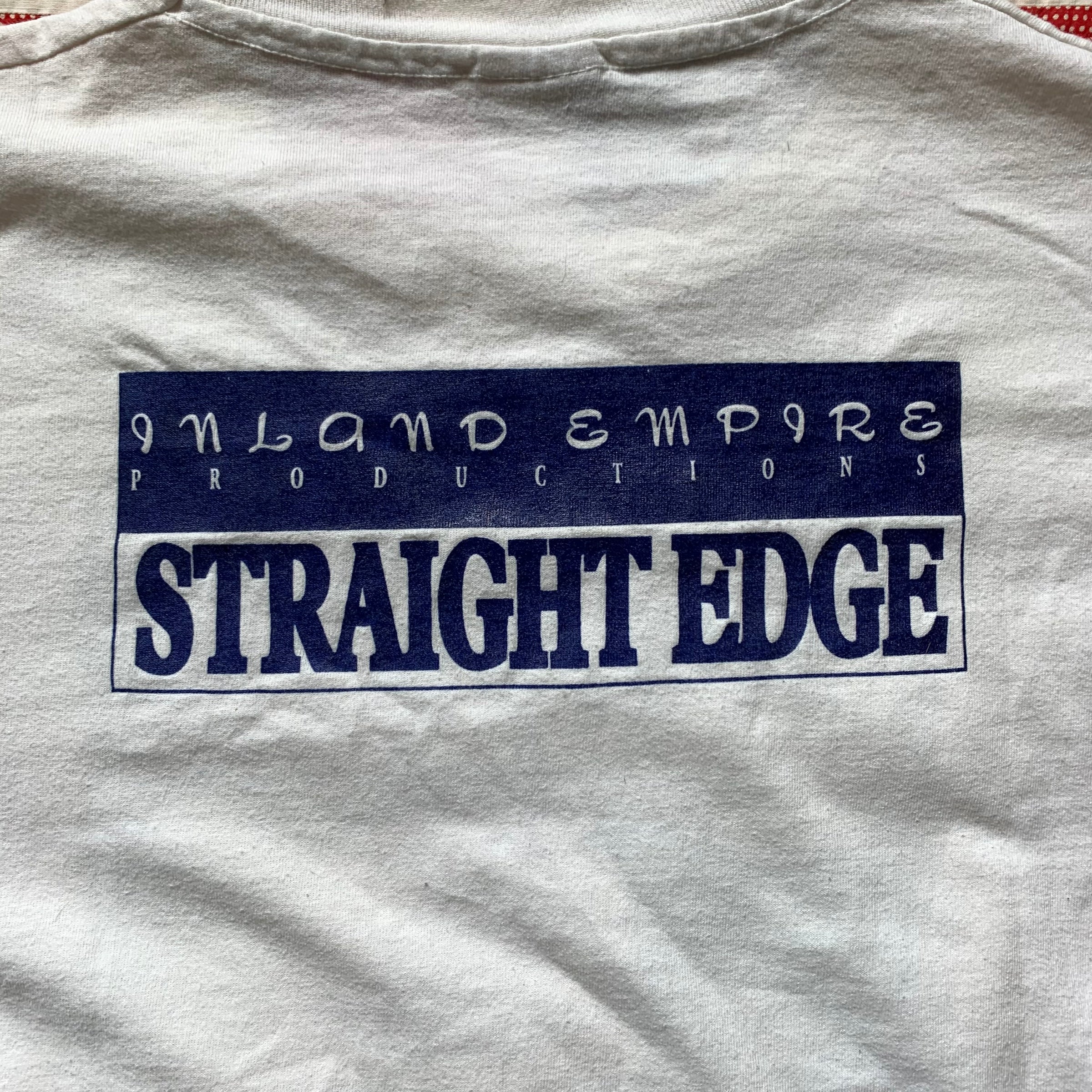 Early 1990’s “Inside Front” Straight Edge Fanzine T-Shirt XL