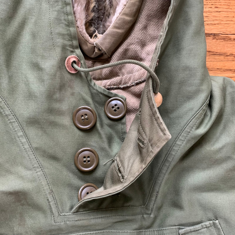 1940’s WWII M-43 Pile Lined Parka XL