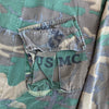 1960's/70's Faded USMC ERDL Camo Jungle Jacket Small Short