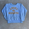 1960's Thrashed Anoka Hornets Raglan Sweatshirt Medium