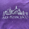 1970's/80's San Francisco Purple T-Shirt Medium