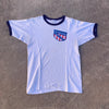 1970’s Thrashed US Masters Track and Field Champion Blue Bar T-Shirt