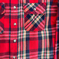 1980’s Wear Guard Plaid Cotton Flannel XL