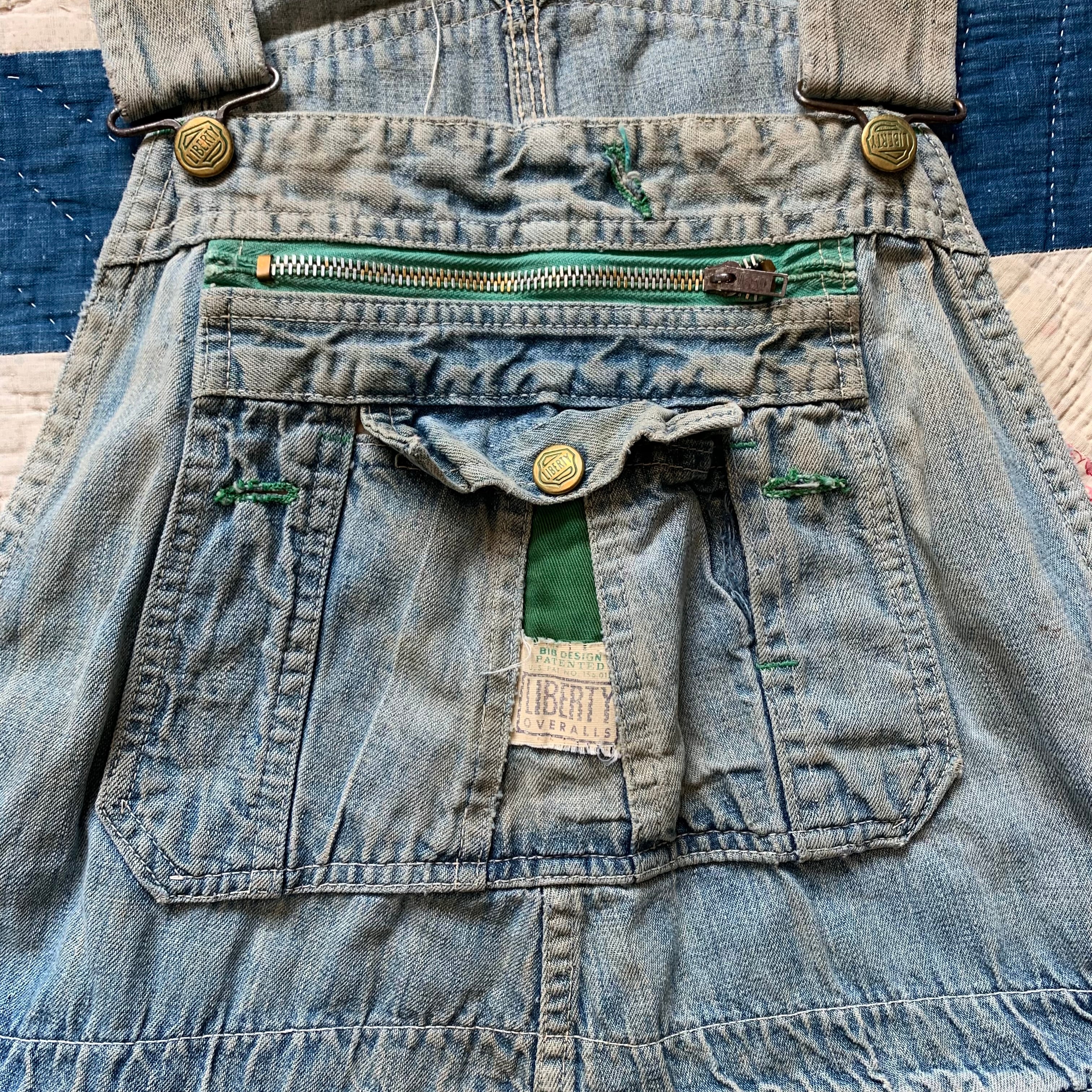 1970's Repaired Liberty Overalls 36