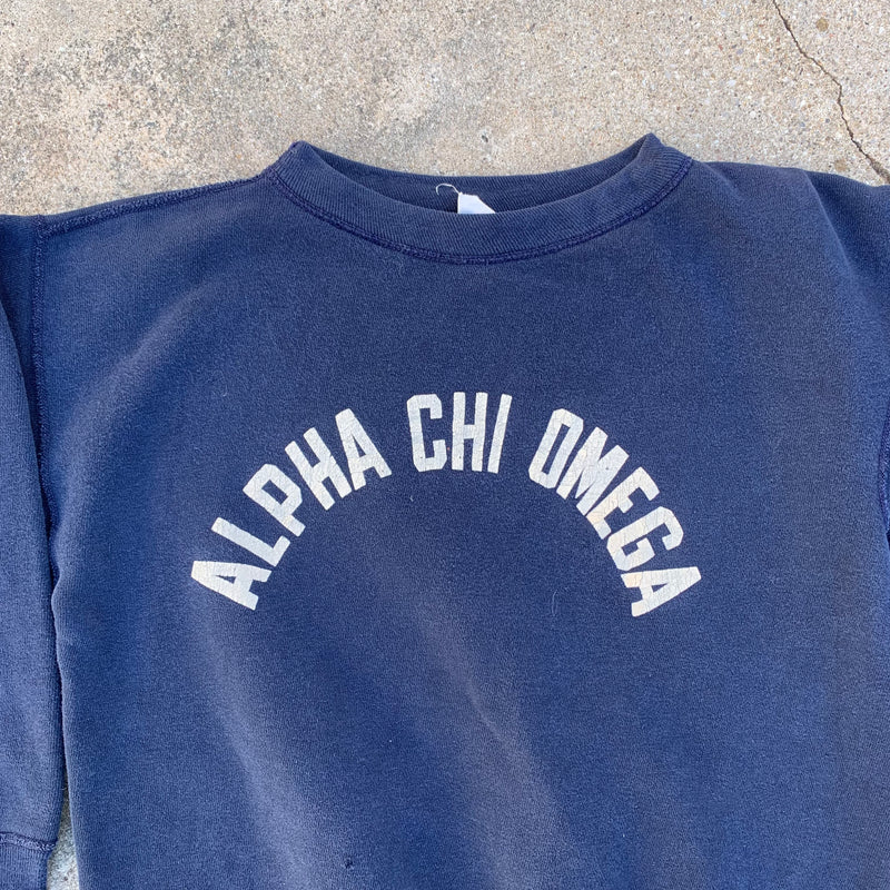 1950’s Alpha Chi Omega Champion Running Man Crewneck Sweatshirt