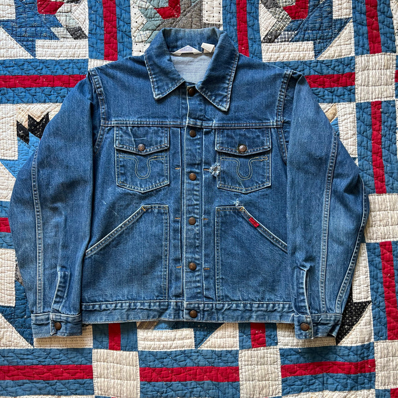 1960's Big Smith Union Made Denim Jacket Size 42 Medium