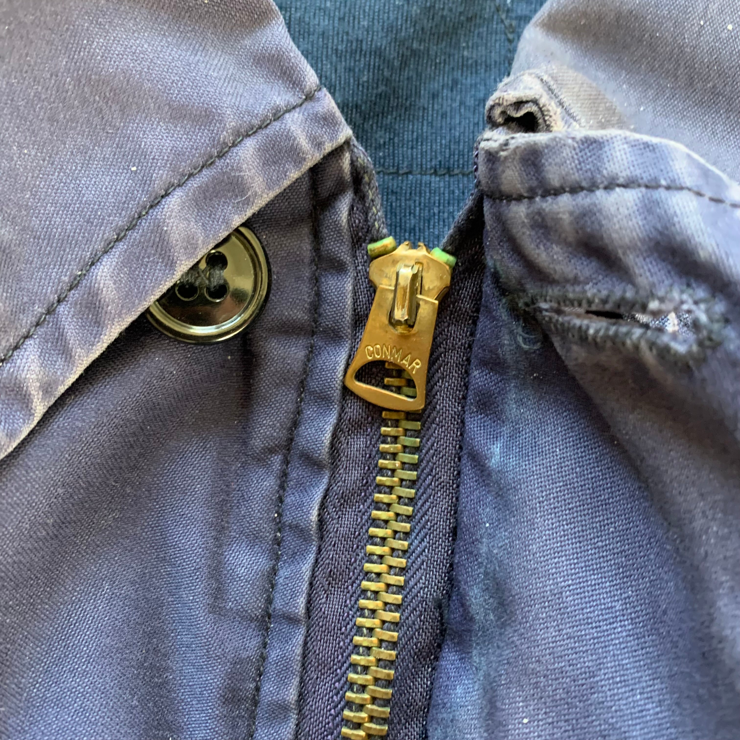 1960's USN N-4 Utility Deck Jacket Cuban Missile Crisis Large