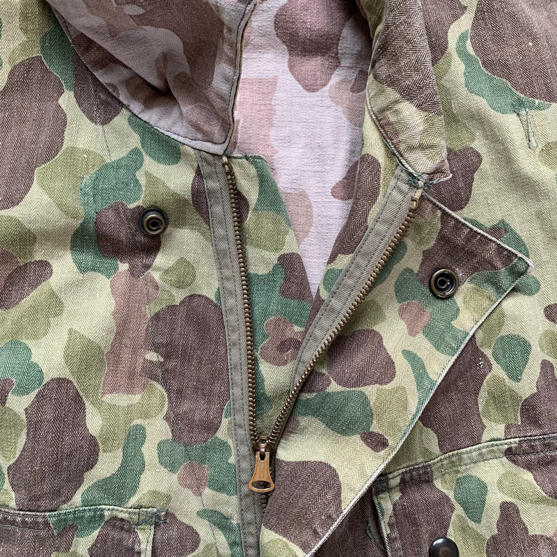 1940’s WWII Frogskin Camo Coveralls L/XL