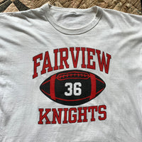 1990's Fairview Knights Football T-Shirt XL