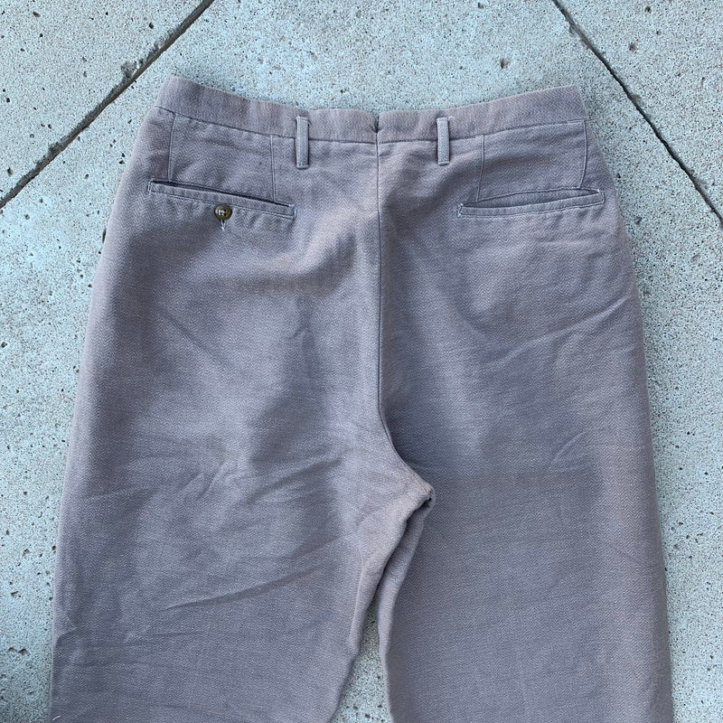 1930’s/40’s Palm Beach Fabric Trousers 29” x 30.5”