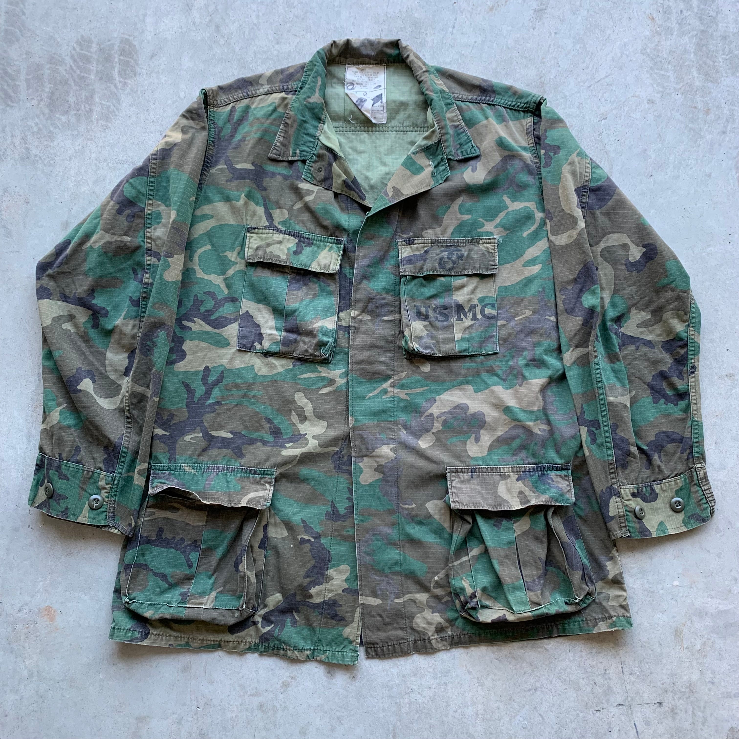 1980 USMC RDF Camo Jungle Jacket Large Long – Little Chum Vintage