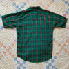 1950's Penny's Ranchcraft Plaid Pearl Snap Western Shirt Large