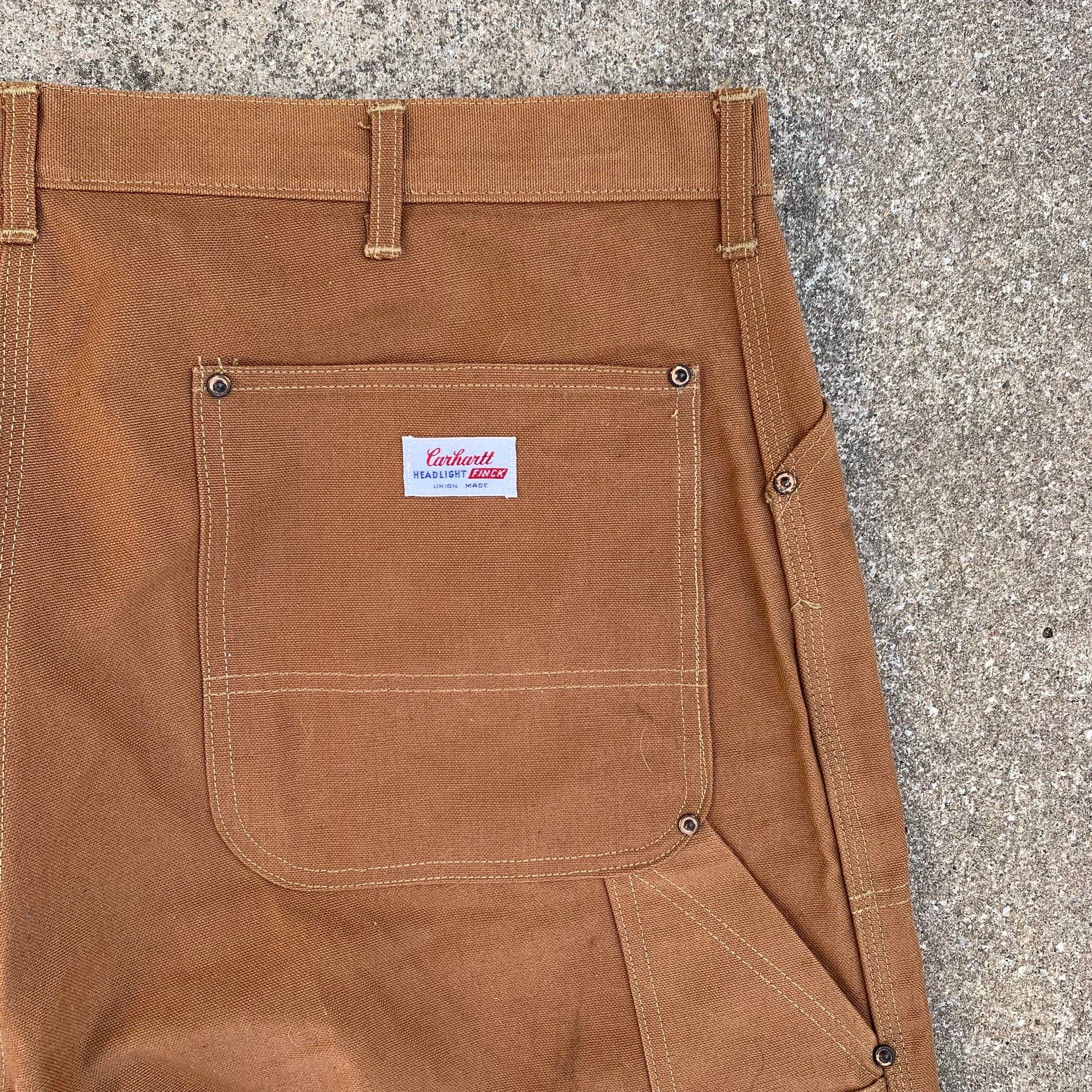 1960's Carhartt Headlight Finck Double Knee Carpenter Pants 1960's Carhartt Headlight Finck Double Knee Carpenter Pants