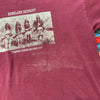 1990's/Y2K Burgundy Homeland Security T-Shirt XL