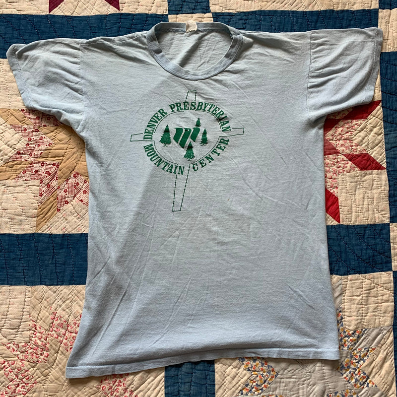 1960’s Denver Presbyterian Mtn Center T-Shirt XS/S