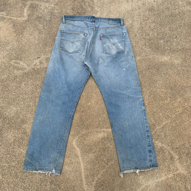 1980’s Levi’s 501 DS Redline Denim Jeans 35” x 30”