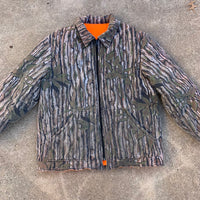 1980’s Walls Real-tree Camo Quilted Work Jacket Medium
