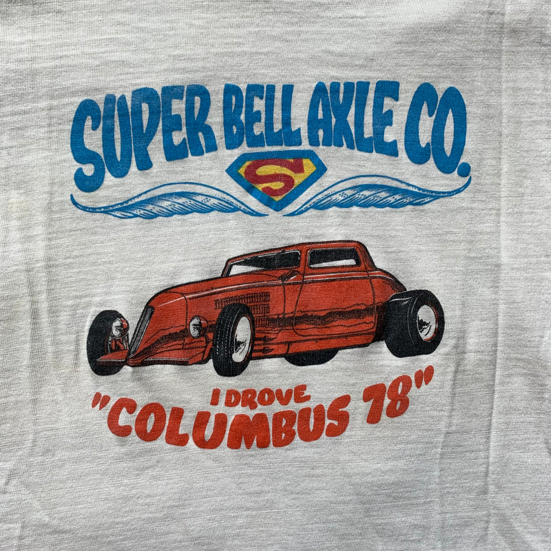 1970's Super Bell Axle Hot Rod T-Shirt L/XL