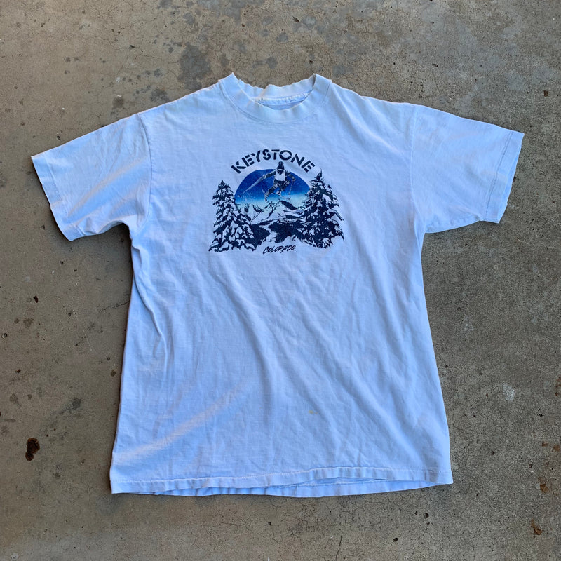 1980’s Keystone Colorado Skiing T-Shirt Medium