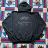 Early 2000's Faded "Boogieman" Hooded Sweatshirt L/XL