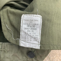 1940’s WWII OD Field Trousers 34” x 29”