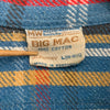 1970's Big Mac Plaid Cotton Flannel Large