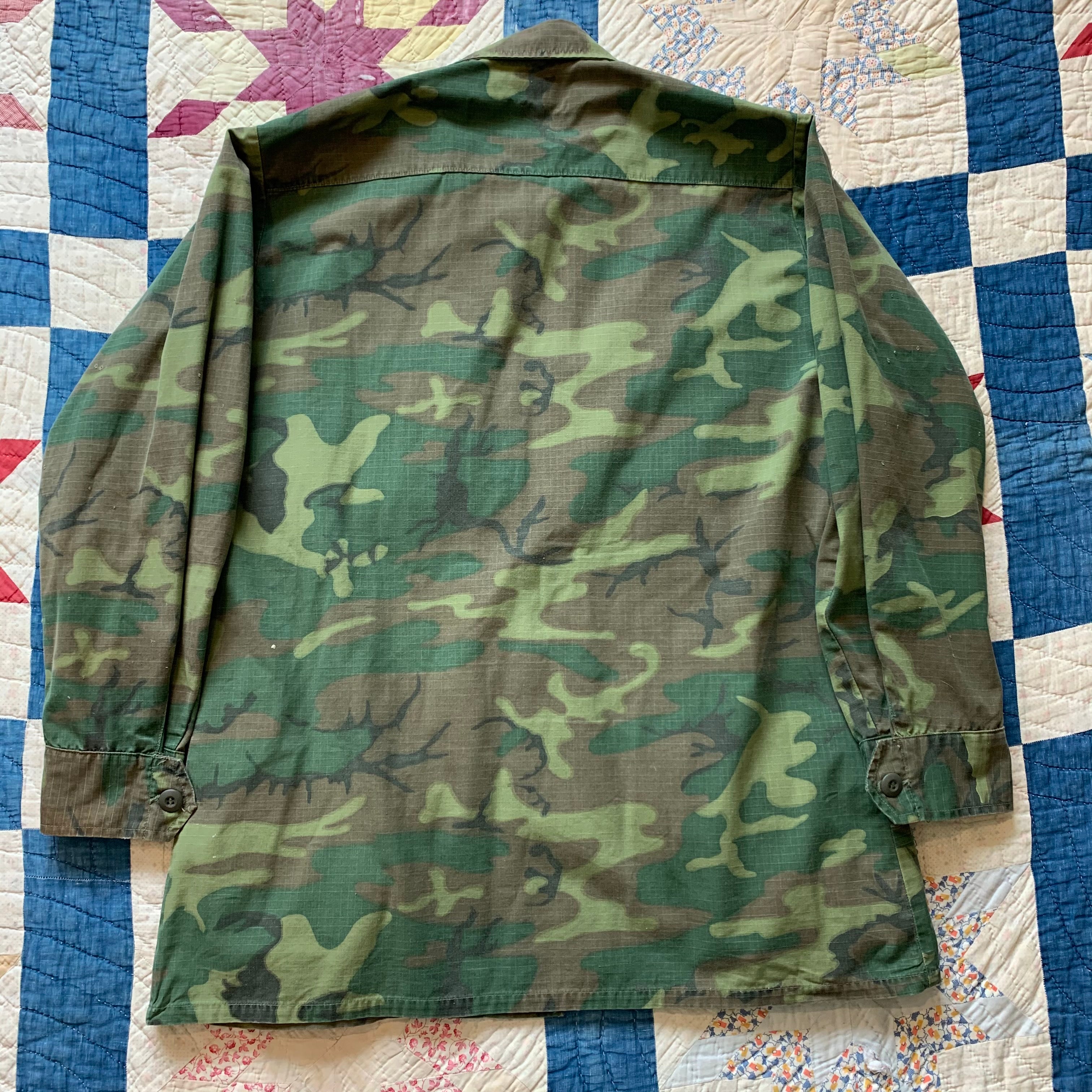 1960's Third Pattern Lowland ERDL Jungle Jacket Medium