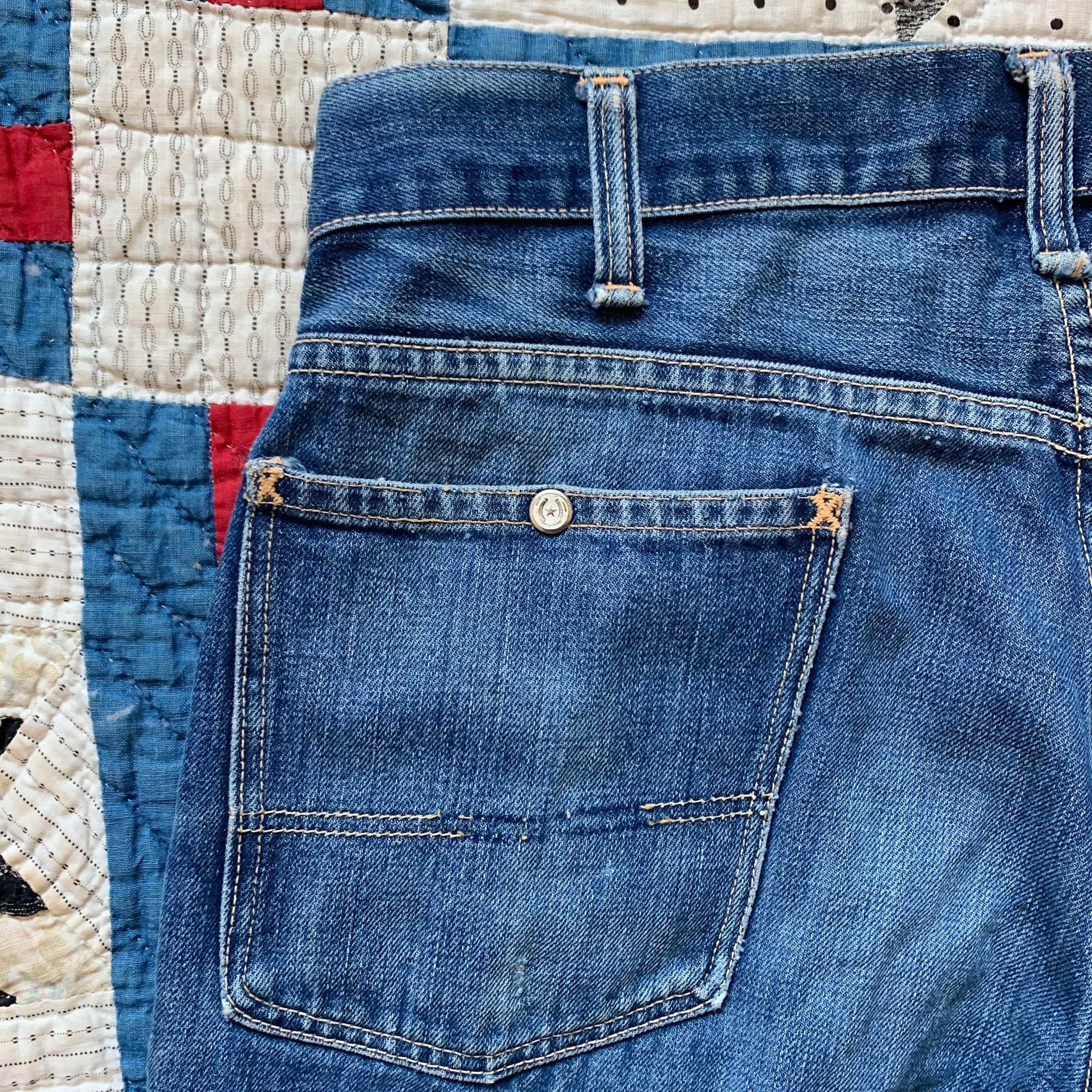 1940's/50's Key Imperial Denim Jeans 31.5" x 30.5"
