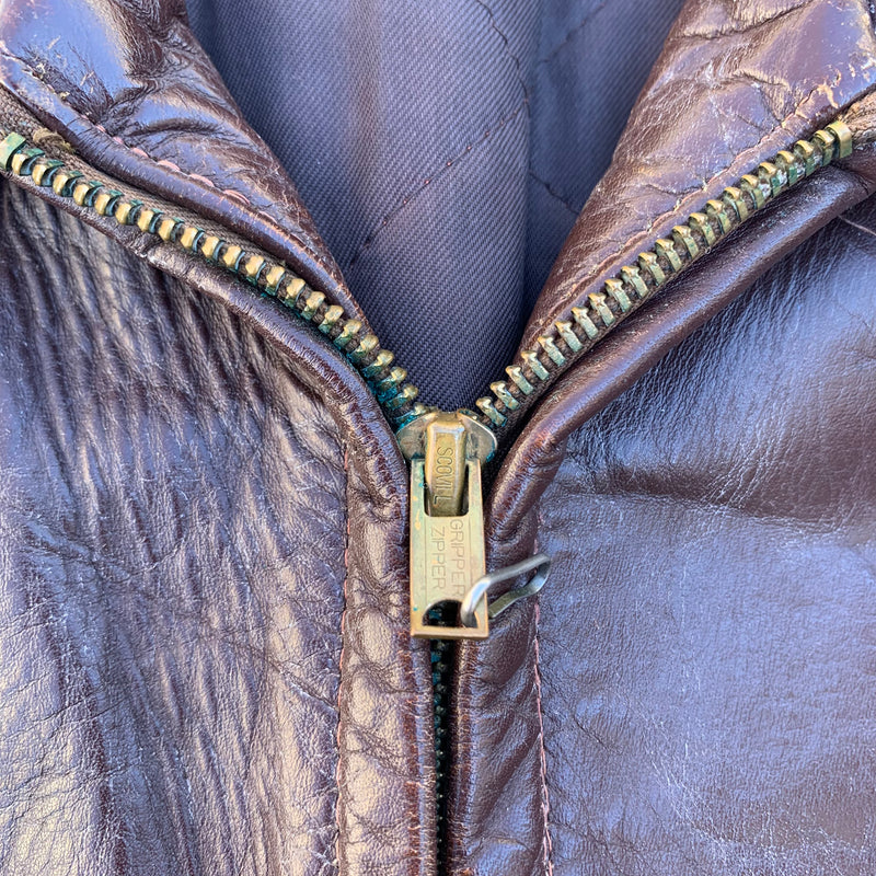 1960’s Irvin Foster Horsehide Leather Jacket Medium