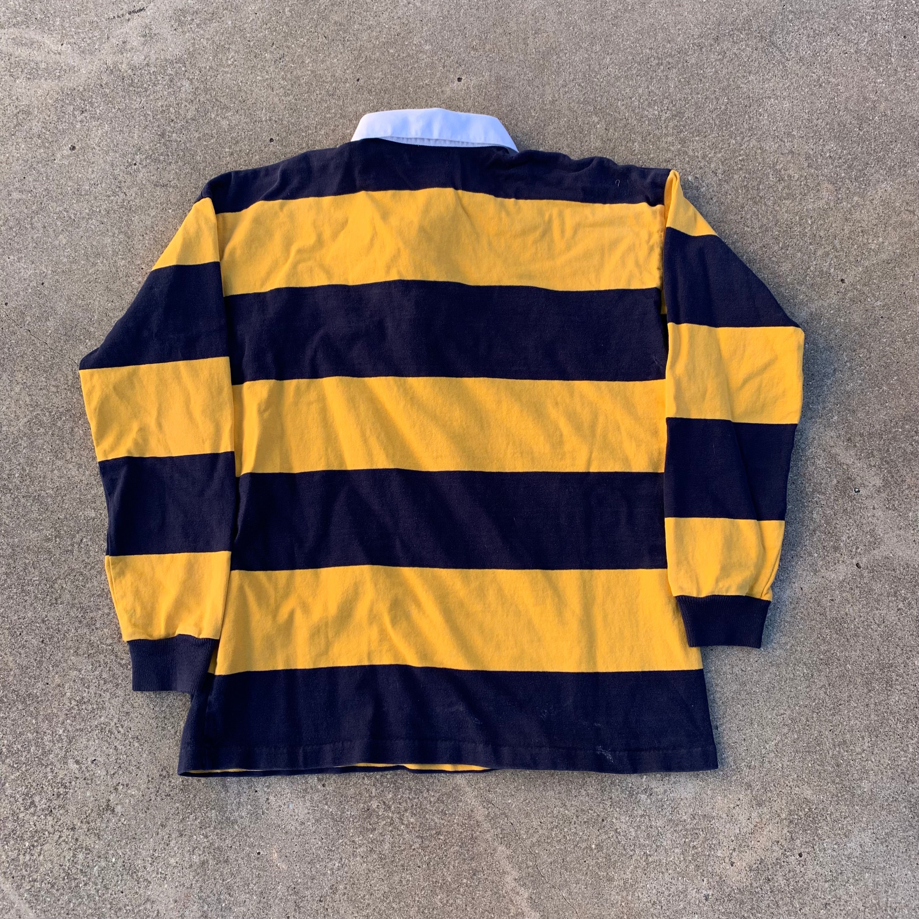 1980's LL Bean Striped Rugby Shirt XL – Little Chum Vintage