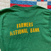 1970's Farmer's National Bank Pocket T-Shirt XS/S