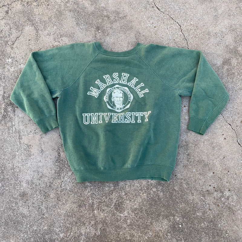 1960’s Marshall University Raglan Crewneck Sweatshirt