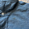 1950's Washington Dee Cee Sanforized Chambray Work Shirt XL