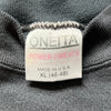 1990's Blank Oneita Black Crewneck Sweatshirt Large