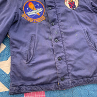 1960’s/70’s Patched USN Utility Jacket S/M