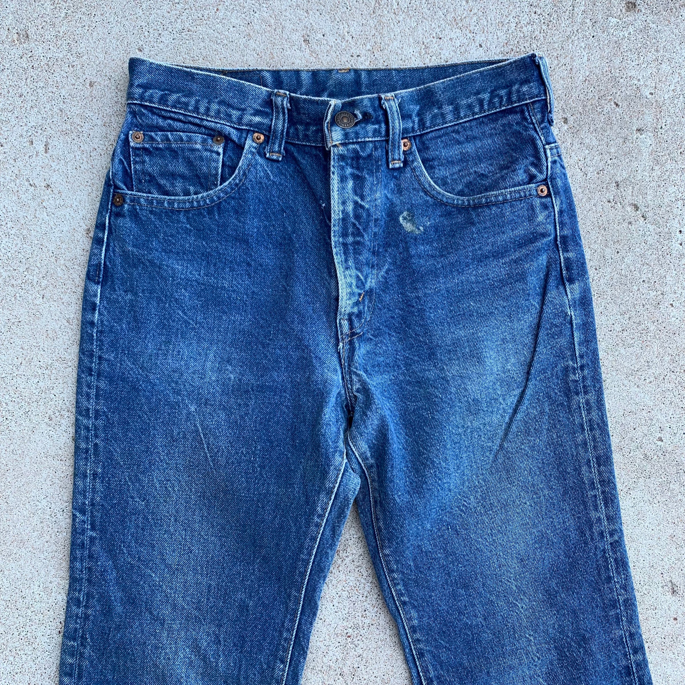 1970's Levi's 517 Flared Denim Jeans 28" x 30.5"