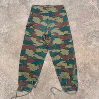 1950’s Belgian Jigsaw Camo Combat Trousers 33” - 36” x 30.5”