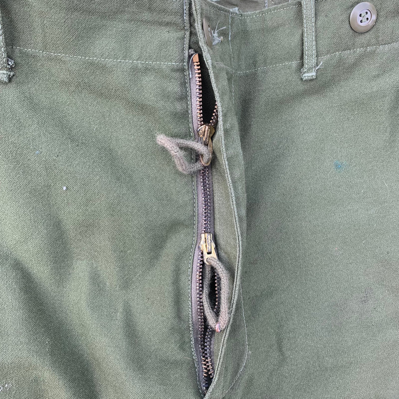 1960’s Canadian Combat Trousers Medium Regular 30” - 33” x 30”