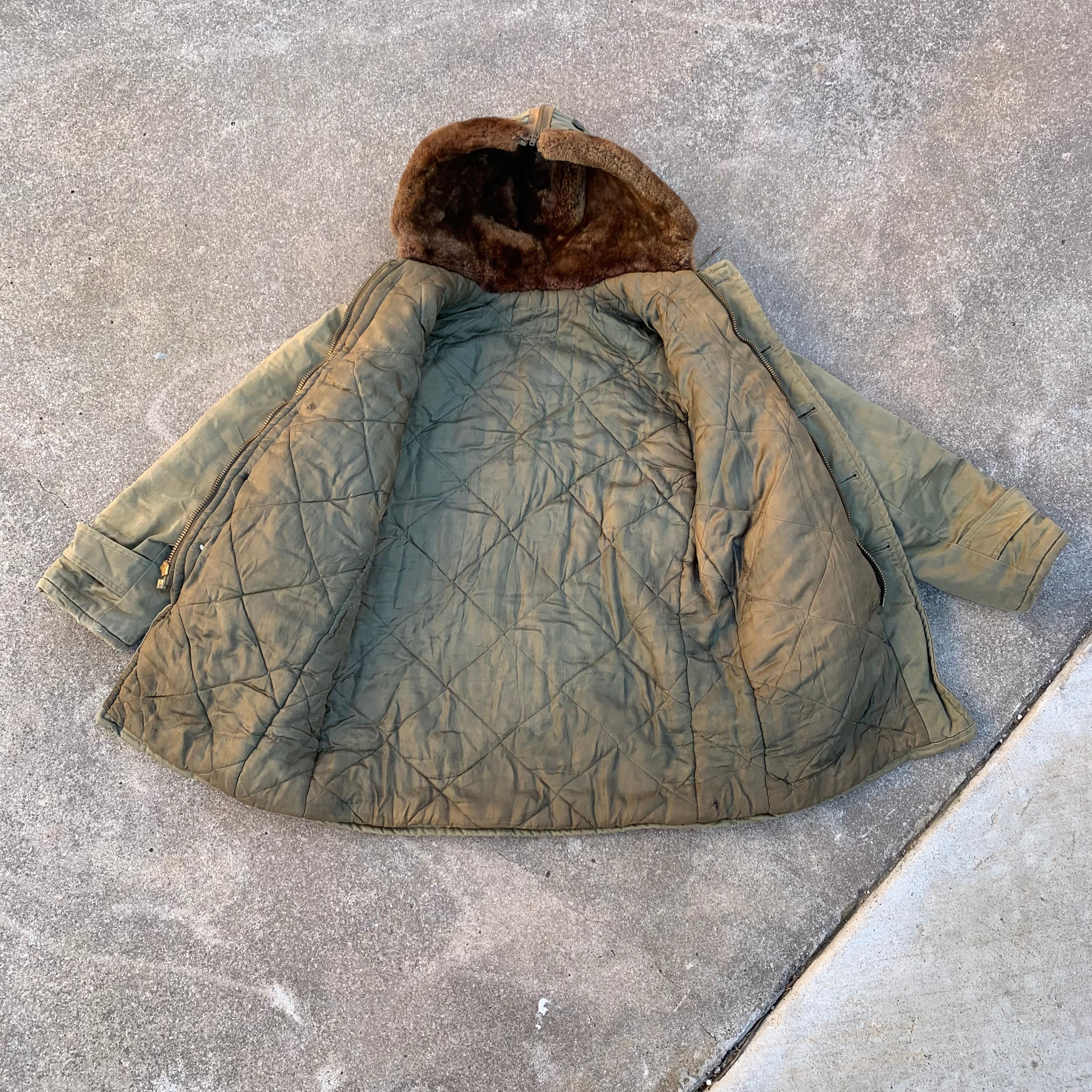 1940’s USAF B-9 Parka Medium – Little Chum Vintage