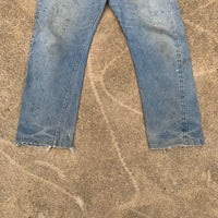 1980’s Levi’s 501 DS Redline Denim Jeans 35” x 30”