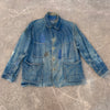 1940’s Repaired Big Buck Denim Chore Coat XL